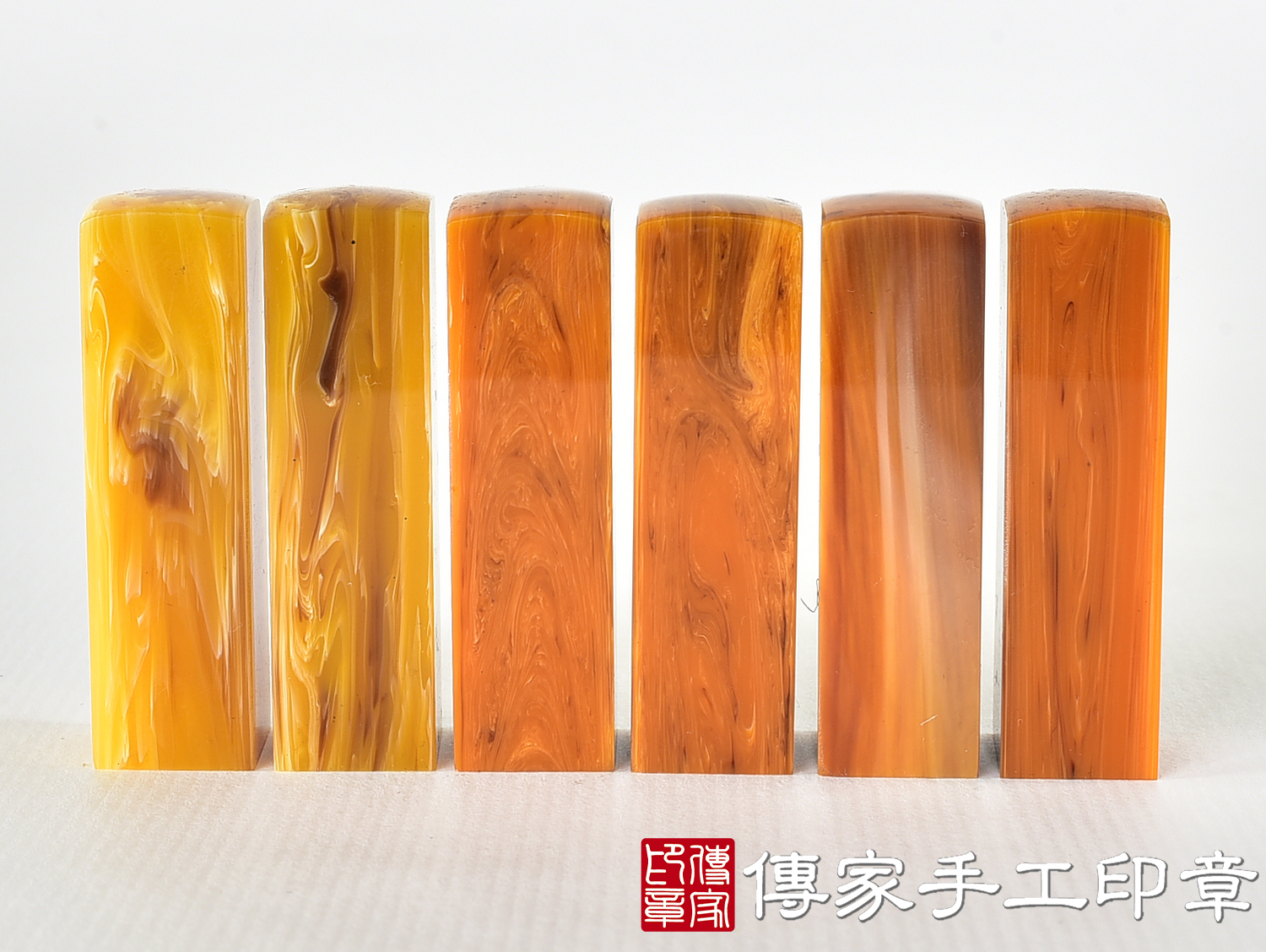 壓克力印章-仿蜜蠟系列 (4分方章-1.2公分，高度4.5公分)