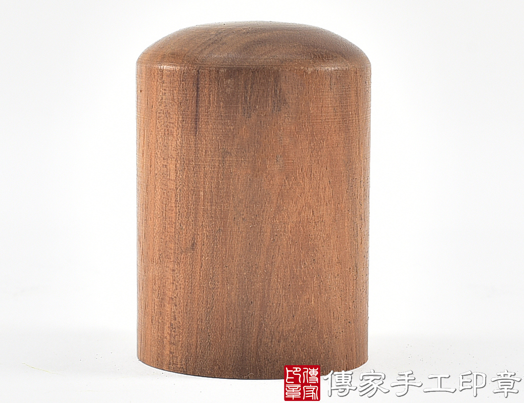 桃木大圓形印章、廟章、公司章