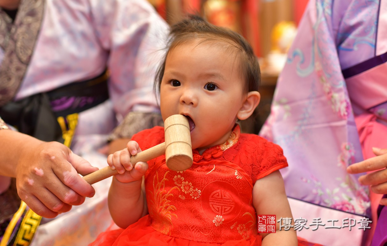 鳳山區張寶寶古禮抓周：周歲抓周活動和儀式，一切圓滿。照片7