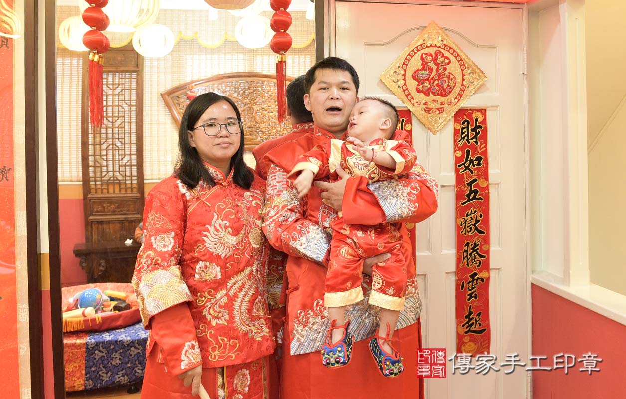 抓周儀式八德區温寶寶【智慧門】：讓寶寶有智慧、吉祥發達。桃園店抓周。照片21