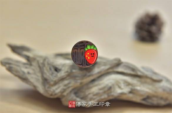 全手工噴砂印章：虎眼石臍帶章實際成品、印章作品分享、虎眼石印章材質介紹。（臍帶印章、肚臍章、肚臍印章，胎毛印章，一圓一方）傳家手工印章新竹店2020.09.29