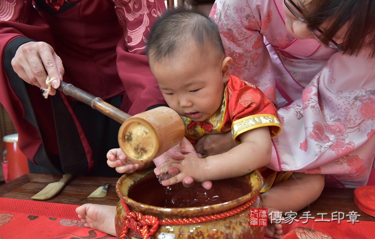 新竹市香山區傅寶寶古禮抓周祝福活動。2020.08.13 照片11