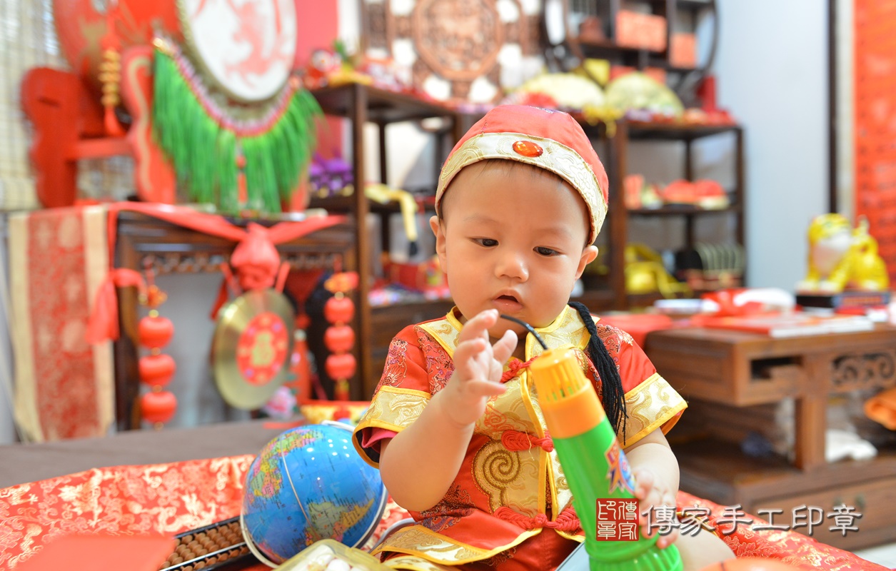 新竹市香山區黎寶寶古禮抓周祝福活動。2020.07.07 照片34