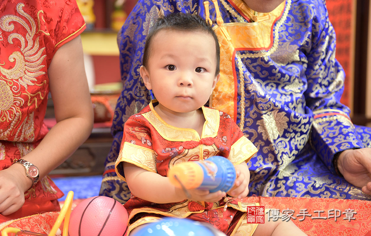 桃園市八德區林寶寶古禮抓周祝福活動:寶寶照。 桃園店抓周。照片2