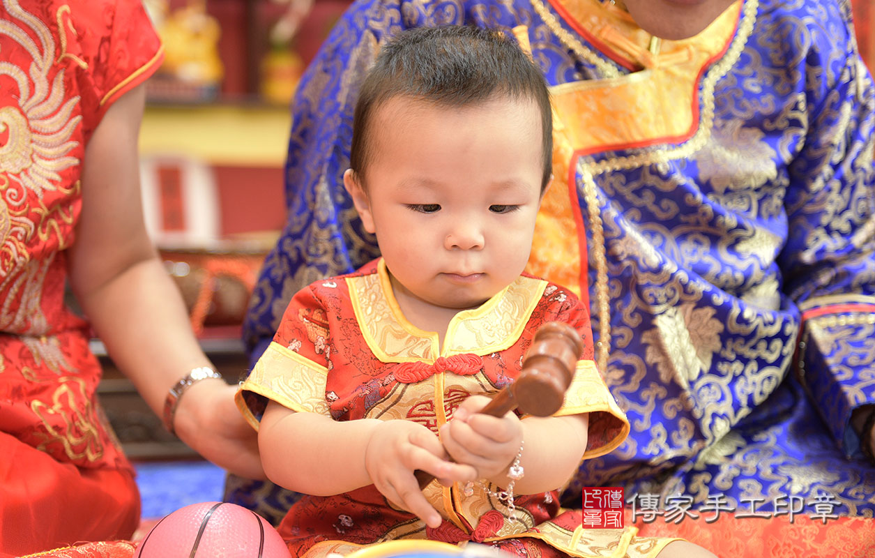 桃園市八德區林寶寶古禮抓周祝福活動:寶寶照。 桃園店抓周。照片3