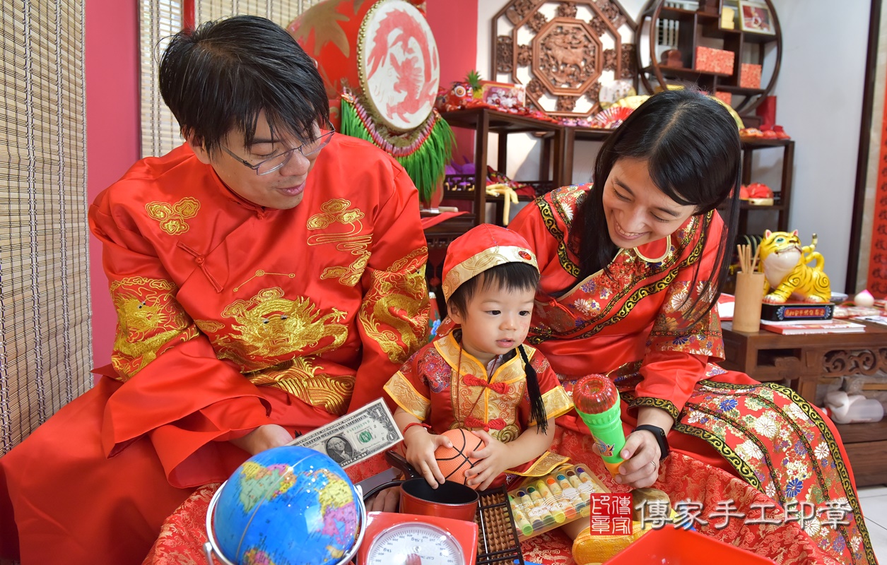 新竹市香山區羅寶寶古禮抓周祝福動。2020.07.05 照片2