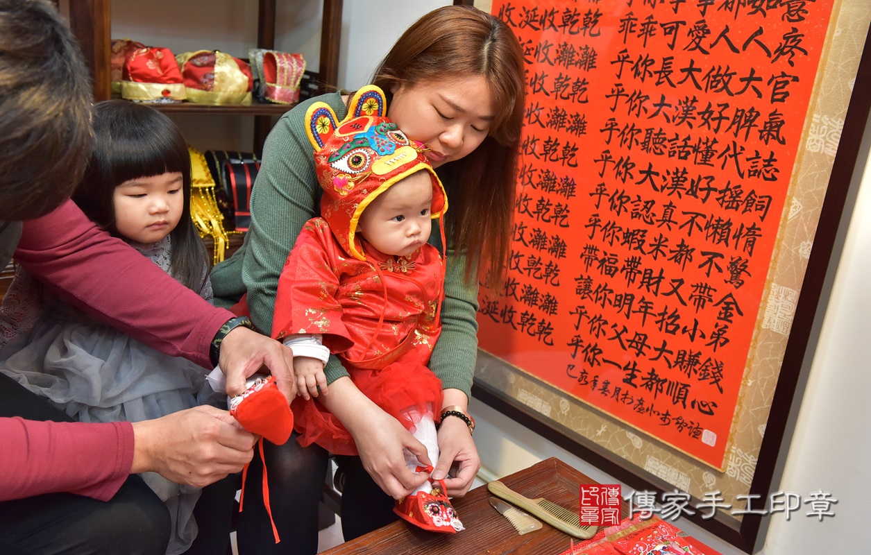 新竹市香山區徐寶寶古禮抓周祝福動。2020.02.03 照片9