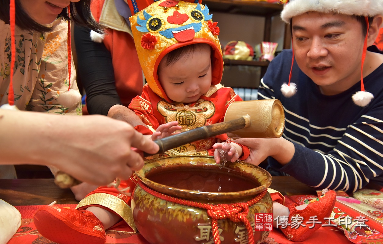 新竹市香山區彭寶寶古禮抓周祝福活動。2020.02.07 照片9