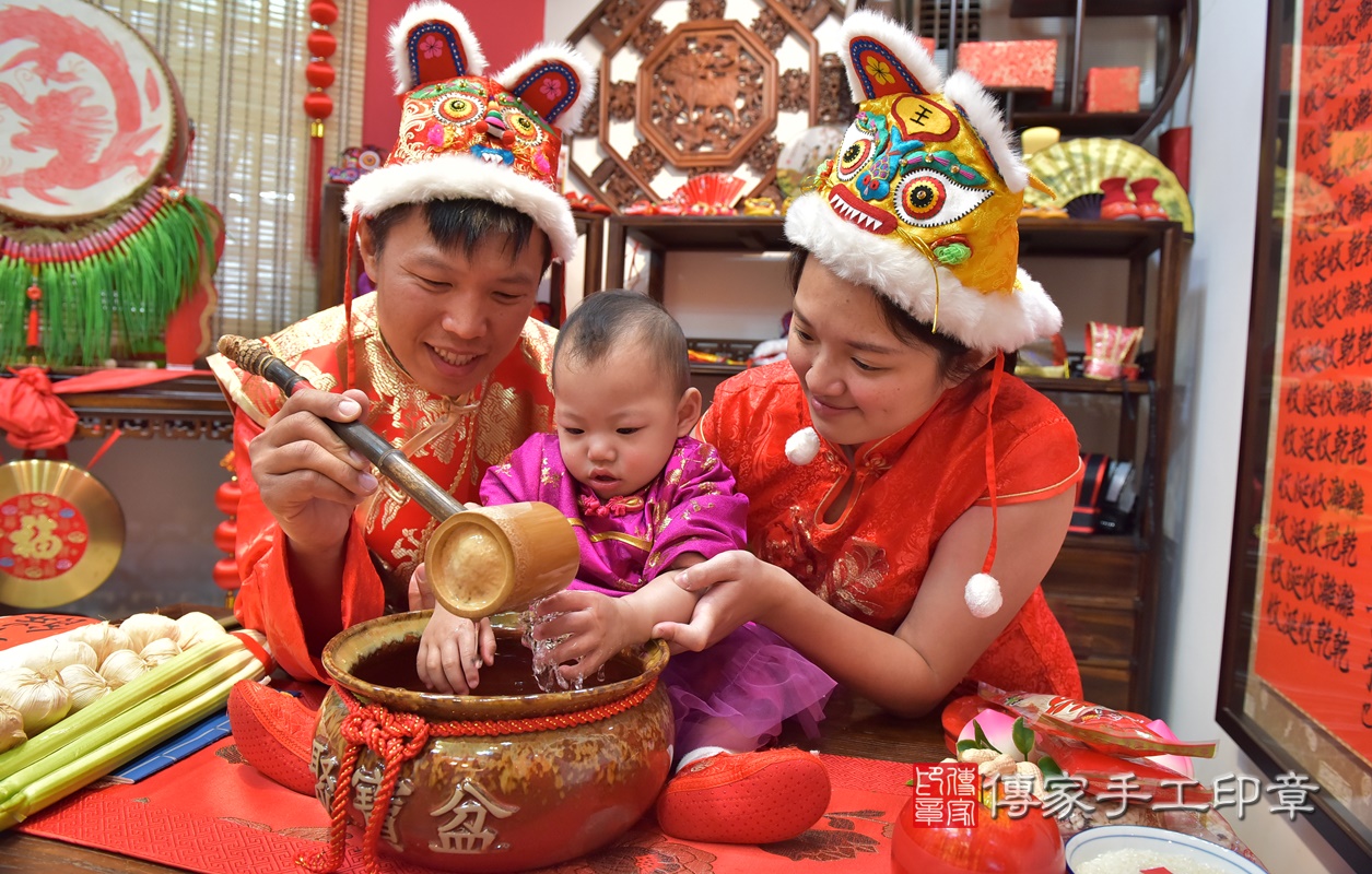 新竹市香山區胡寶寶古禮抓周祝福活動。2020.01.31 照片13