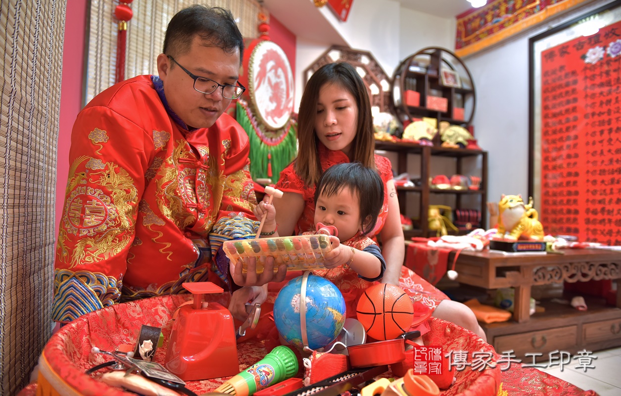 新竹市香山區范寶寶古禮抓周祝福活動。2020.01.06 照片51