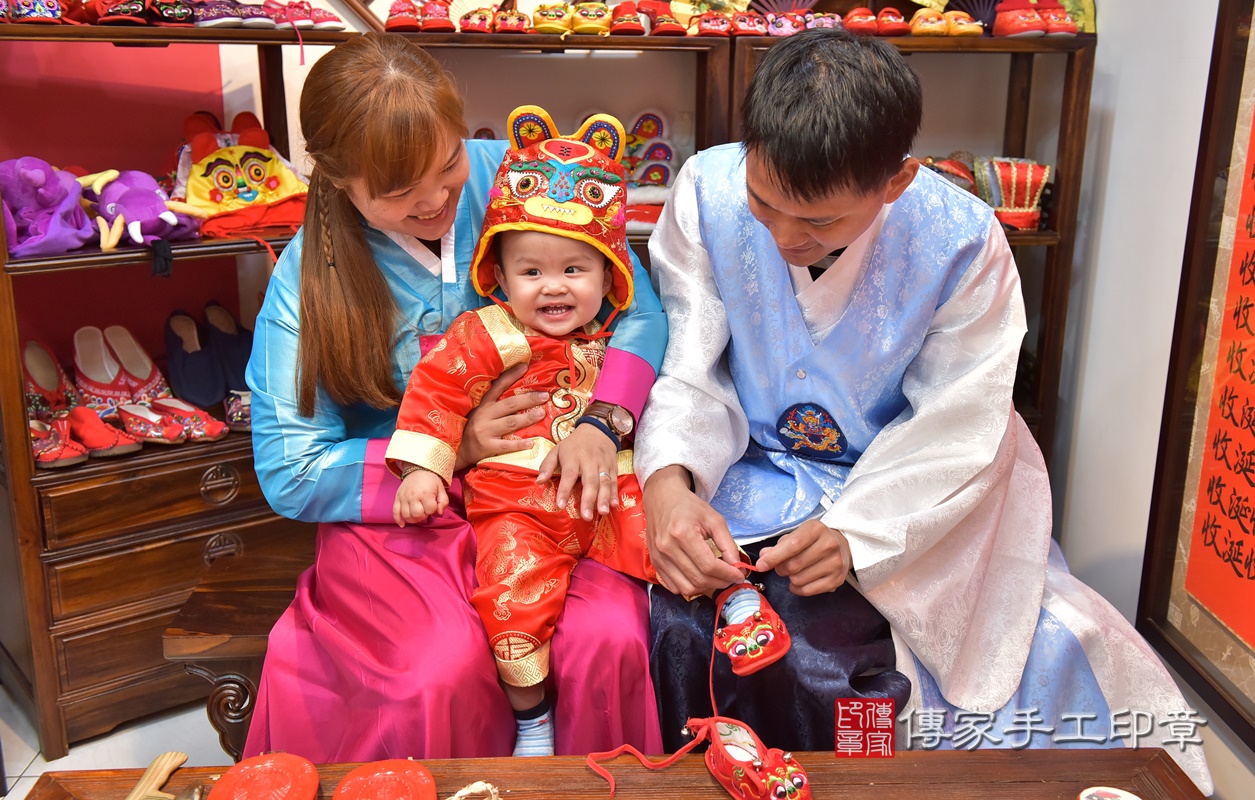 新竹市香山區林寶寶古禮抓周祝福活動。2020.01.08 照片8