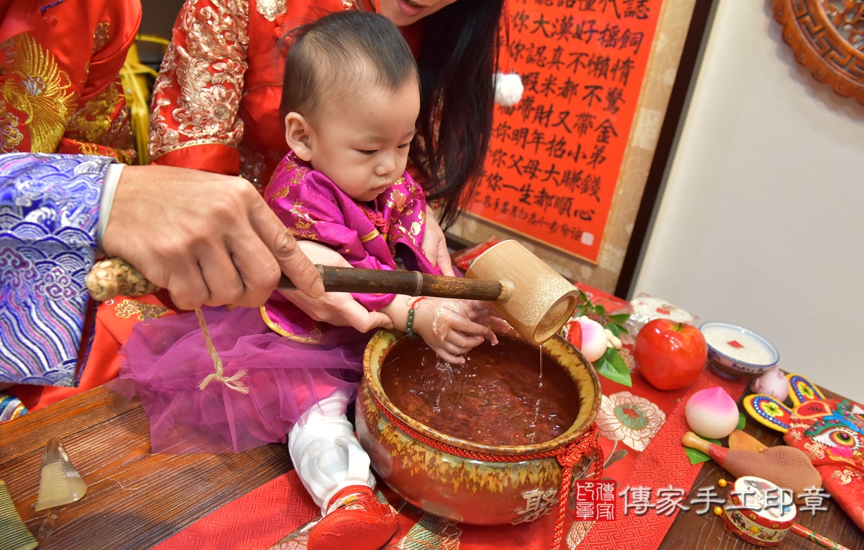 新竹市香山區張寶寶古禮抓周祝福活動。2020.01.09 照片14