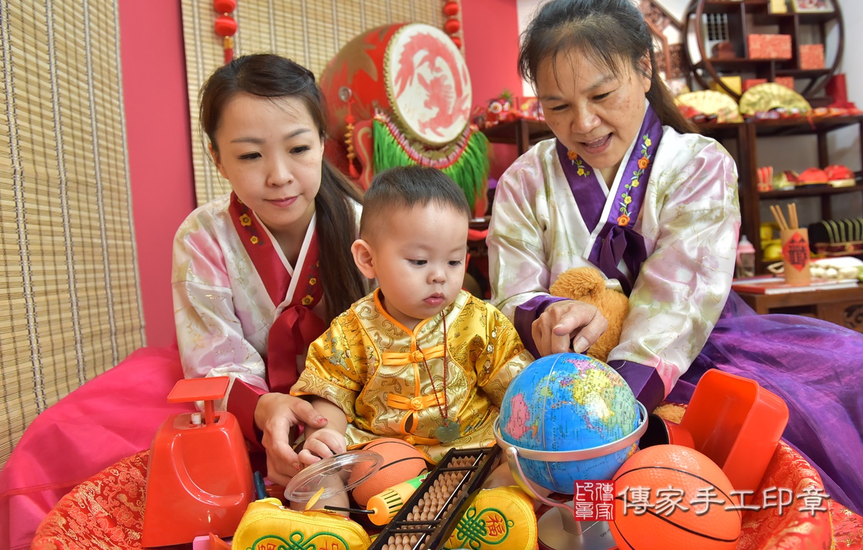 新竹市香山區李寶寶古禮抓周祝福活動。2020.07.10 照片2