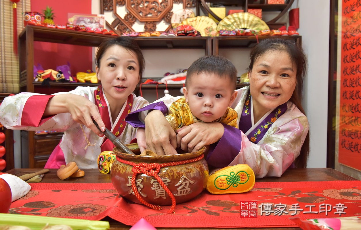 新竹市香山區李寶寶古禮抓周祝福活動。2020.07.10 照片8