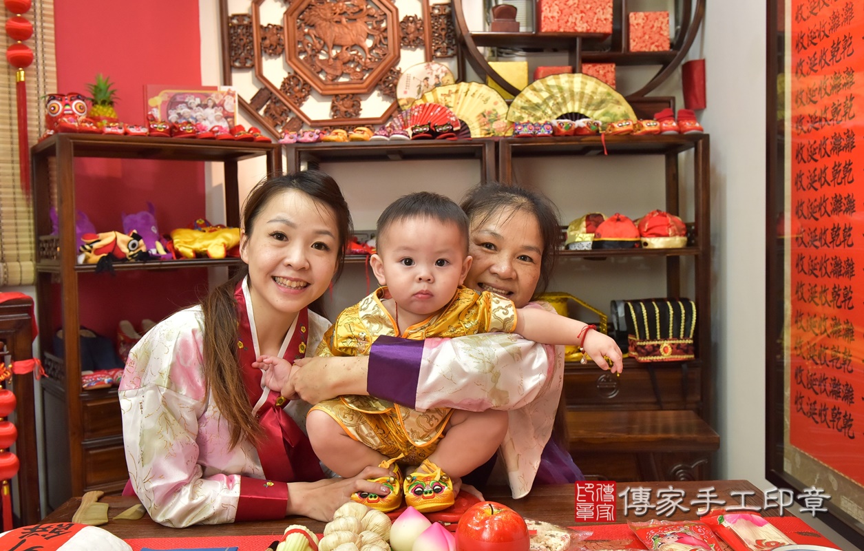 新竹市香山區李寶寶古禮抓周祝福活動。2020.07.10 照片15