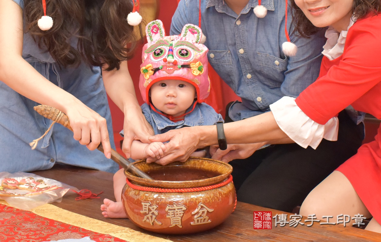 台中市北區林寶寶古禮收涎祝福活動。2020.11.17 照片6