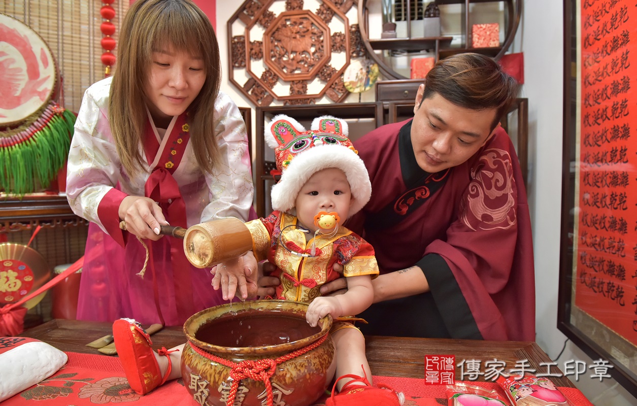 新竹市香山區楊寶寶古禮抓周祝福活動。2020.09.15 照片10