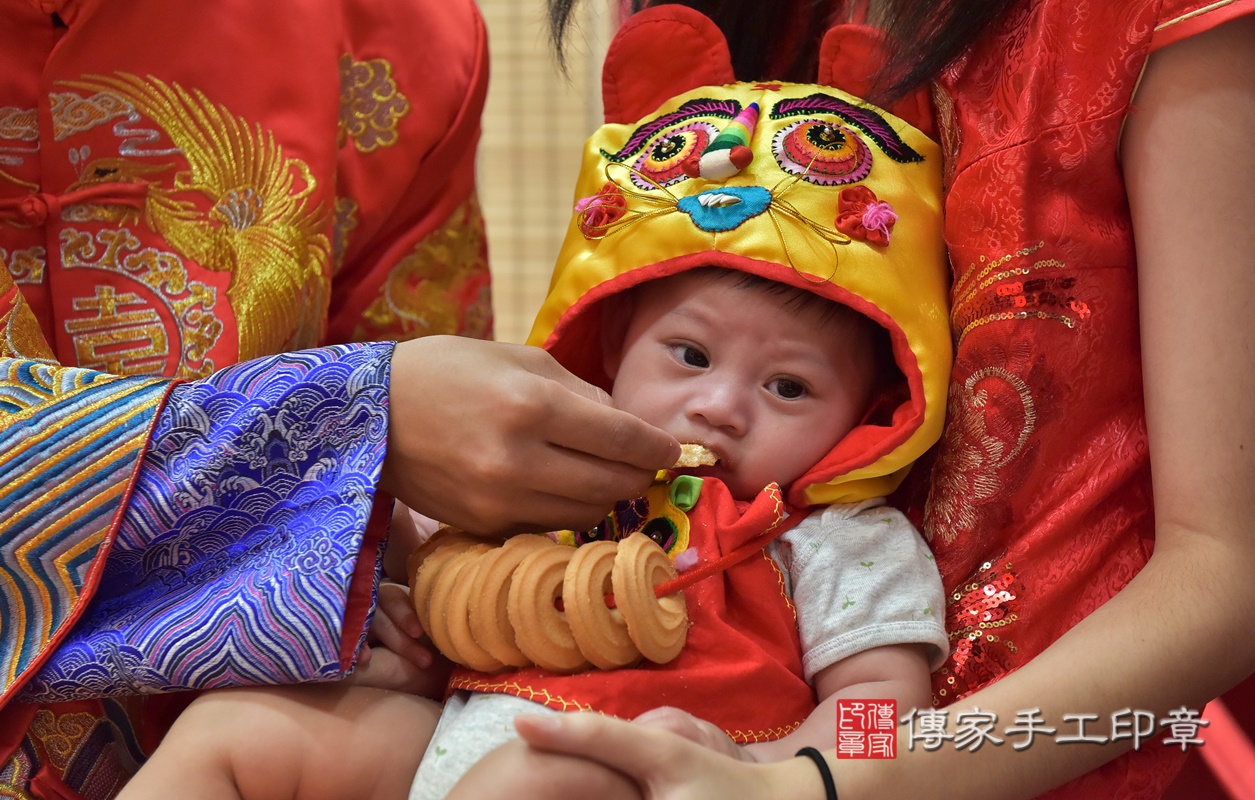 新竹市香山區蔡寶寶古禮收涎祝福活動。2020.09.19 照片11