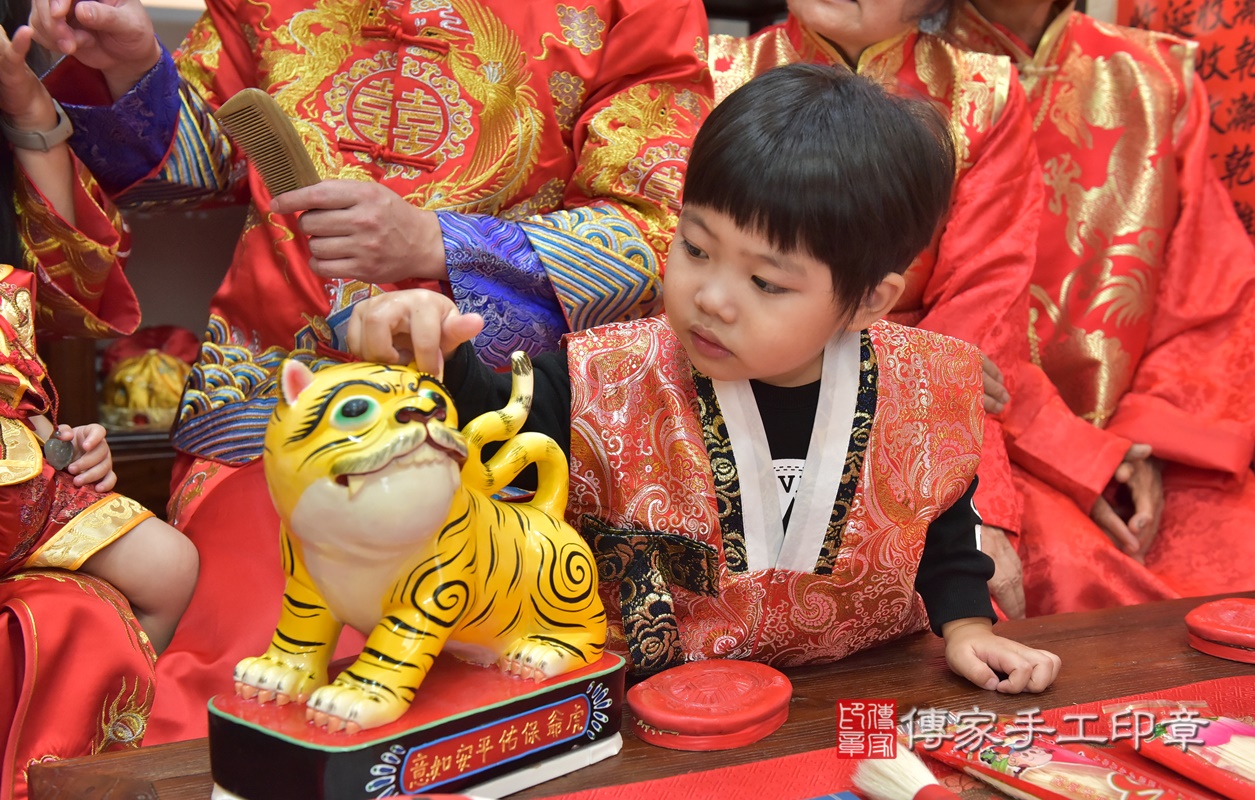 新竹市香山區張寶寶古禮抓周祝福活動。2020.09.28 照片10