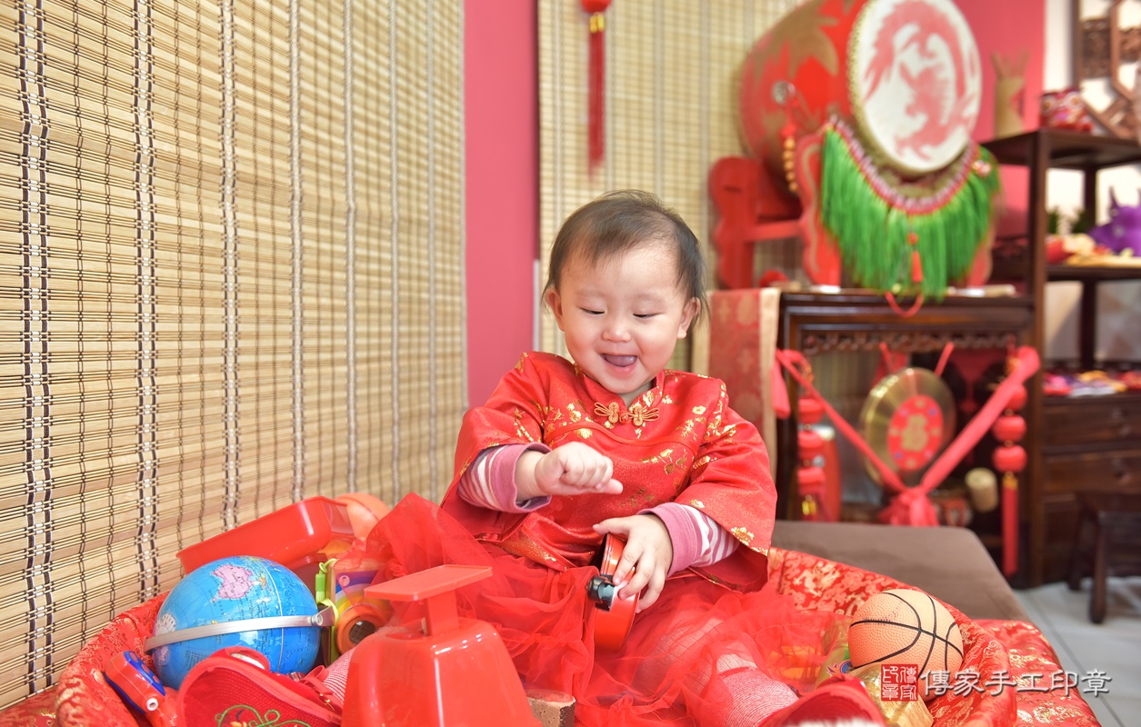 新竹市香山區王寶寶古禮抓周祝福活動。2020.12.16 照片1