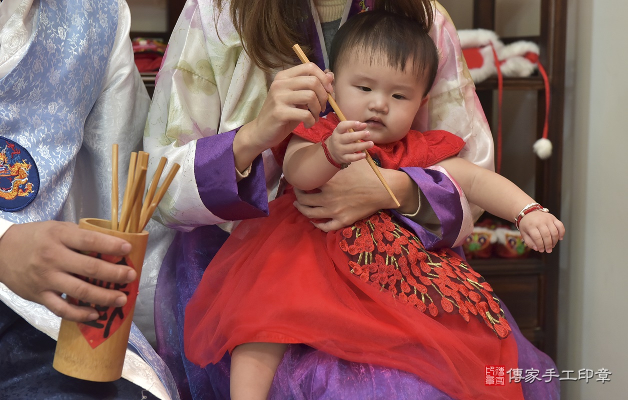 新竹市香山區楊寶寶古禮抓周祝福活動。2020.12.26 照片42