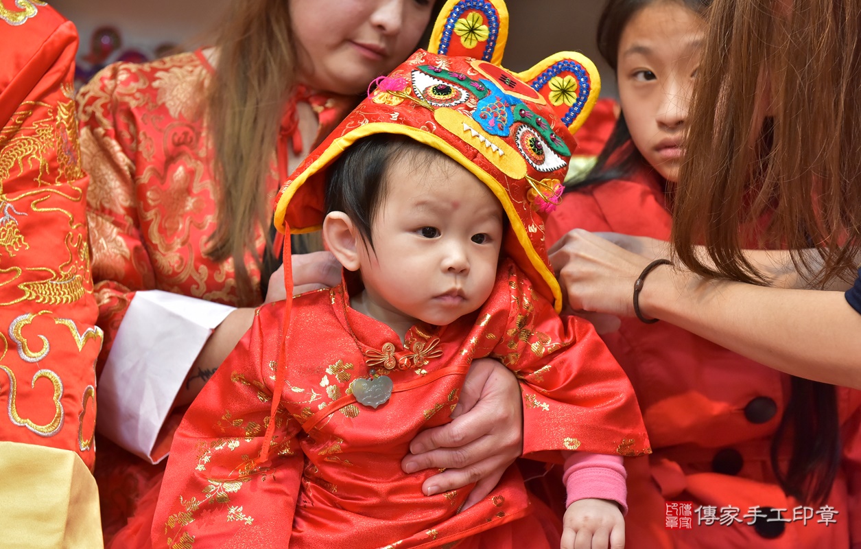 新竹市香山區鍾寶寶古禮抓周祝福活動。2020.01.02 照片8