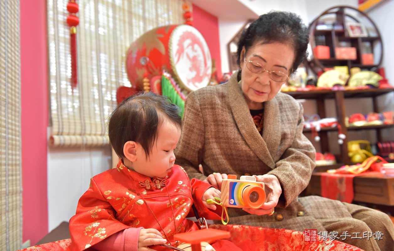 新竹市香山區鍾寶寶古禮抓周祝福活動。2020.01.02 照片36