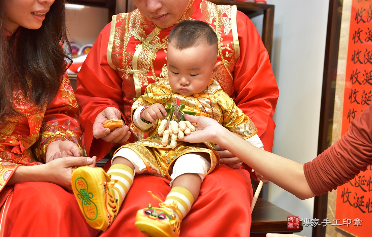 新竹市香山區彭寶寶古禮抓周祝福活動。2020.01.04 照片27