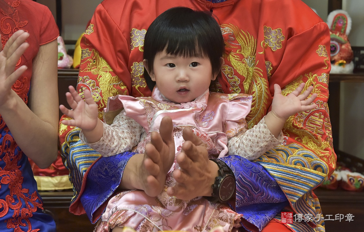 新竹市香山區黃寶寶古禮抓周祝福活動。2020.12.31 照片17