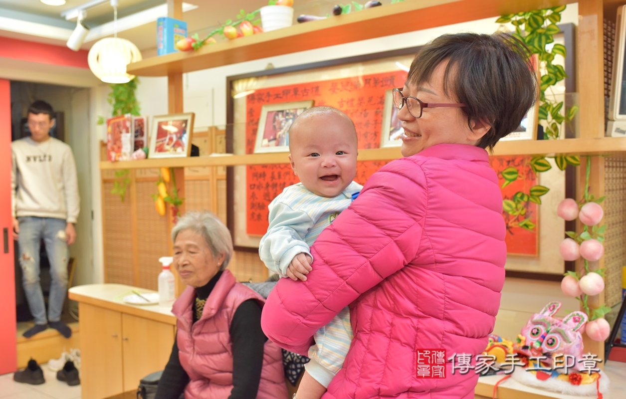 台中市北區劉寶寶古禮收涎祝福活動。2021.01.18 照片32