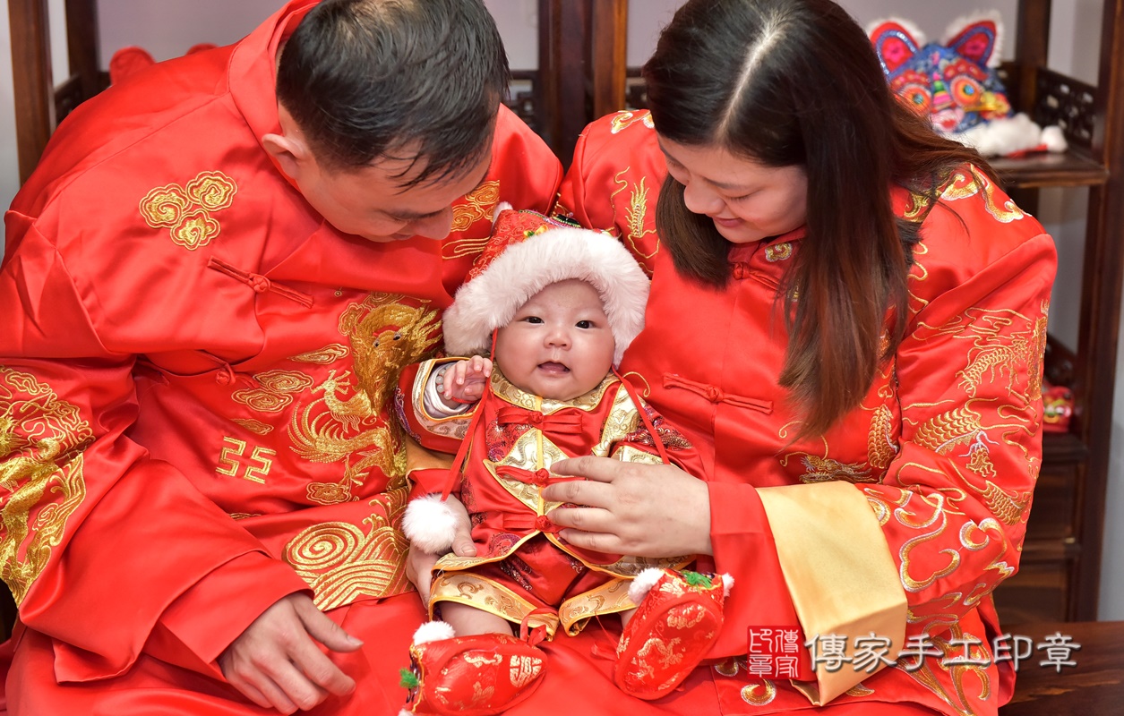 新竹市香山區魏寶寶古禮收涎祝福活動。2021.03.19 照片10