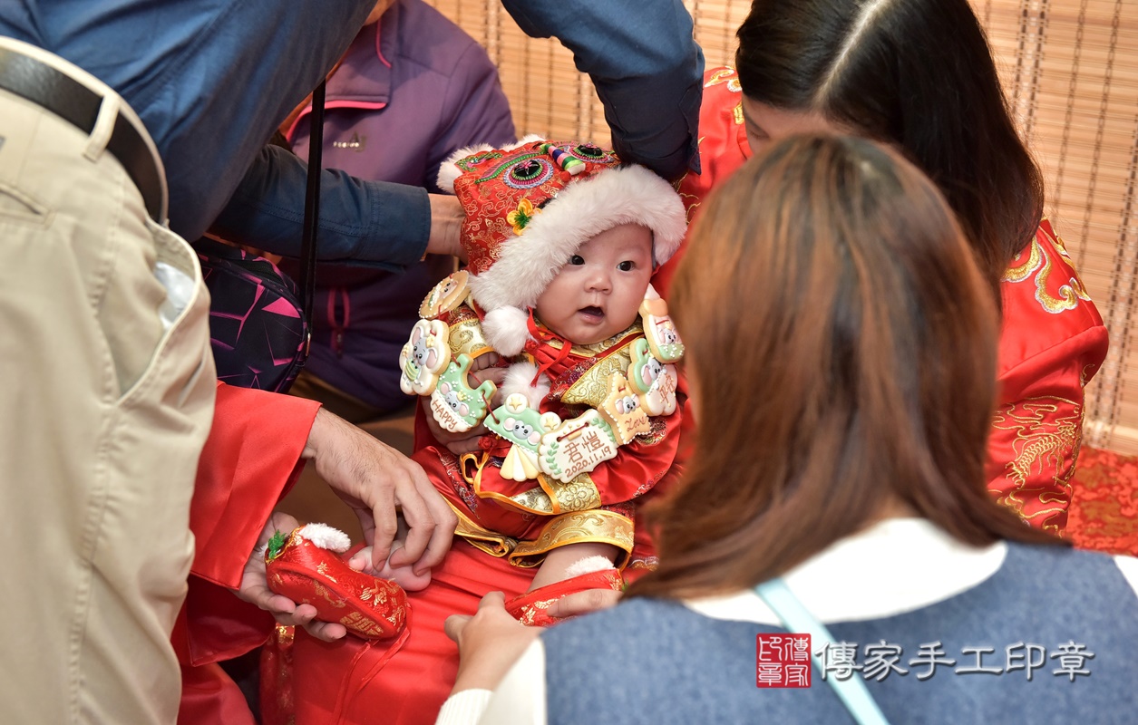 新竹市香山區魏寶寶古禮收涎祝福活動。2021.03.19 照片41