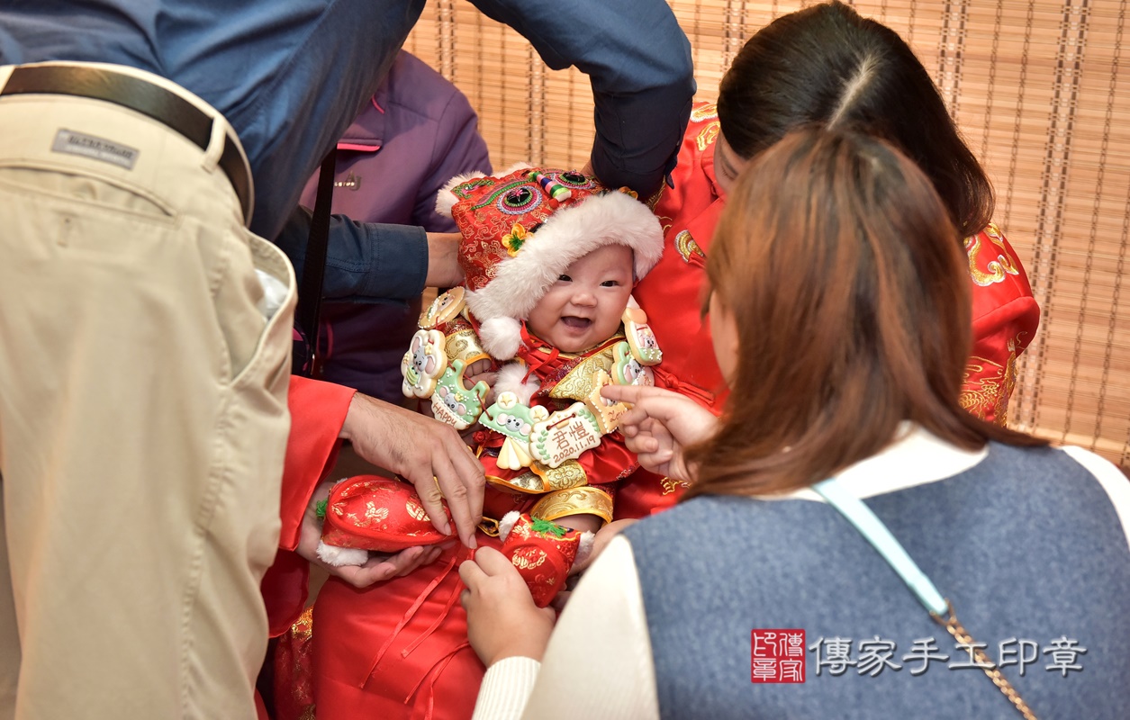 新竹市香山區魏寶寶古禮收涎祝福活動。2021.03.19 照片42