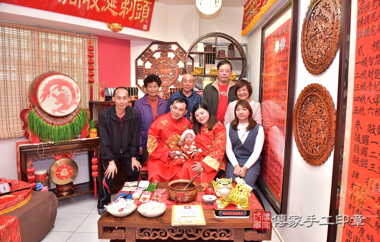 新竹市香山區魏寶寶古禮收涎祝福活動。2021.03.19 照片50