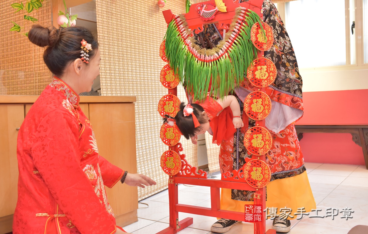 台中市北區陳寶寶古禮抓周祝福活動。2021.04.03 照片23