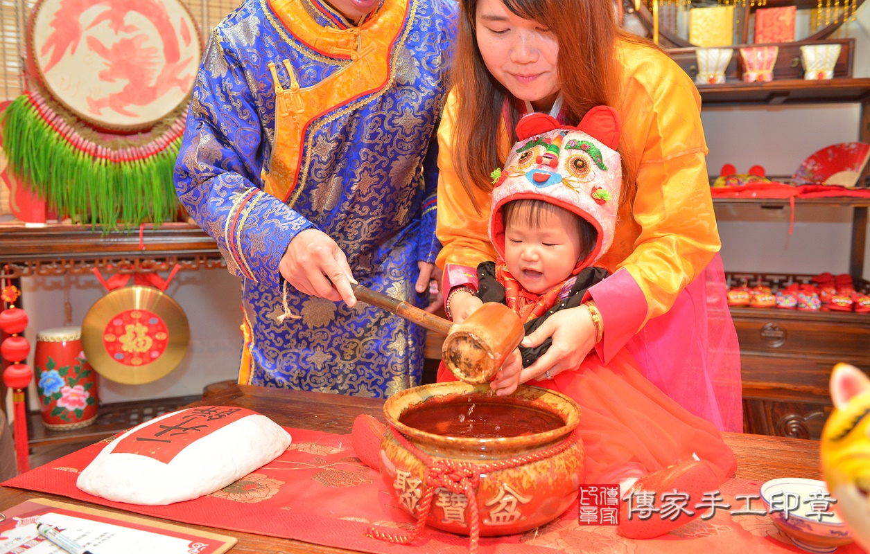 新竹市香山區曾寶寶古禮抓周祝福活動。2021.04.10 照片17