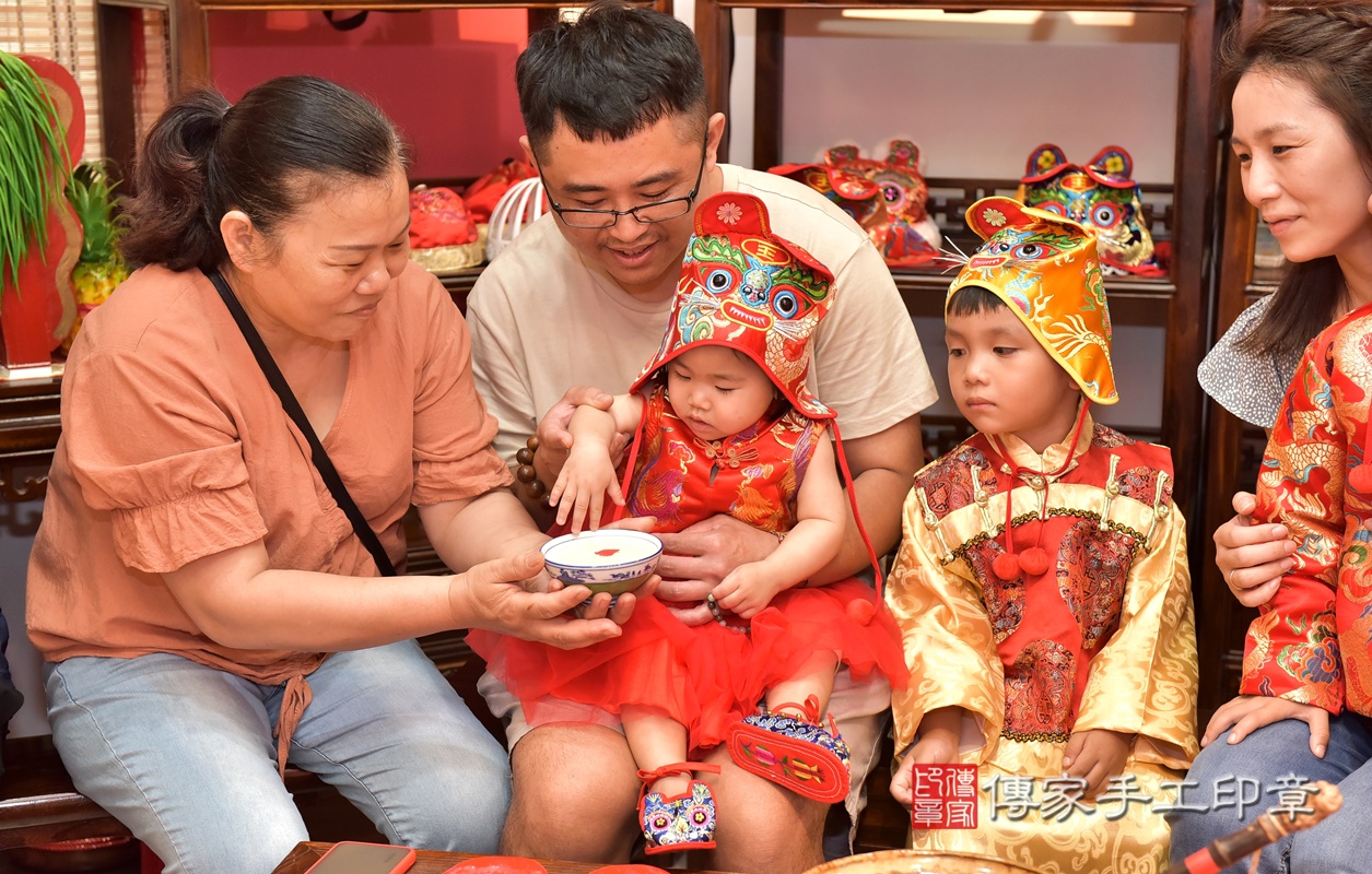 新竹市香山區莊寶寶古禮抓周祝福活動。2021.05.15 照片35