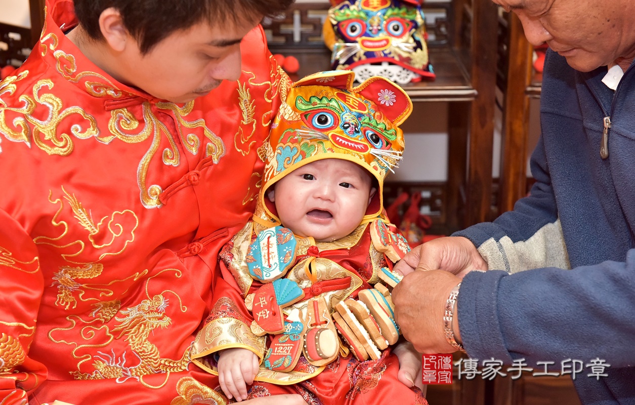 新竹市香山區陳寶寶古禮收涎祝福活動。2021.05.01 照片28