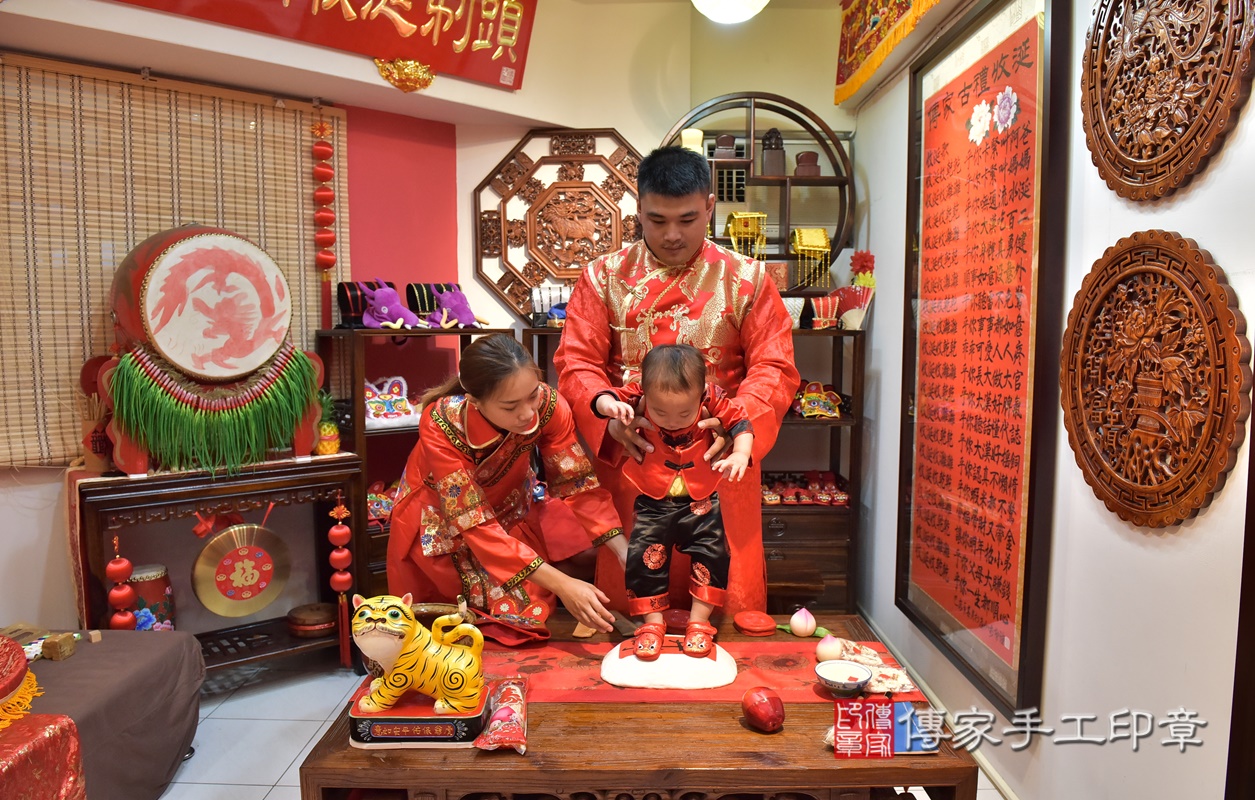 新竹市香山區彭寶寶古禮抓周祝福活動。2021.06.17 照片40