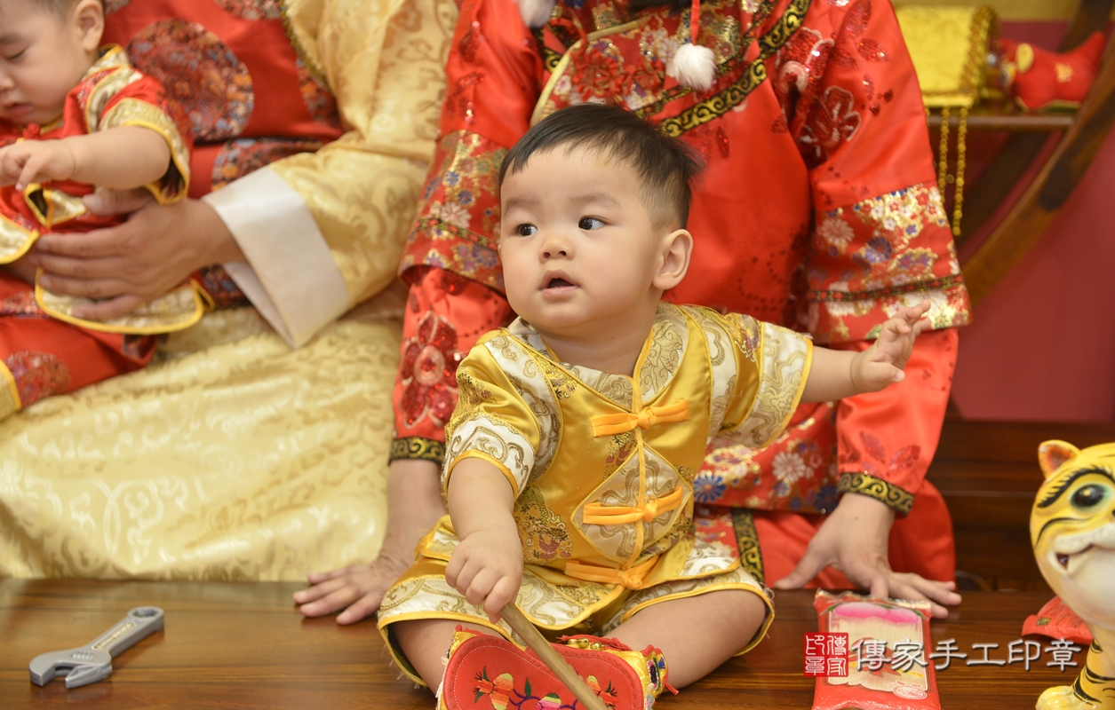 新北市永和區林寶寶(雙胞胎)古禮抓周祝福活動。2021.10.02 照片28