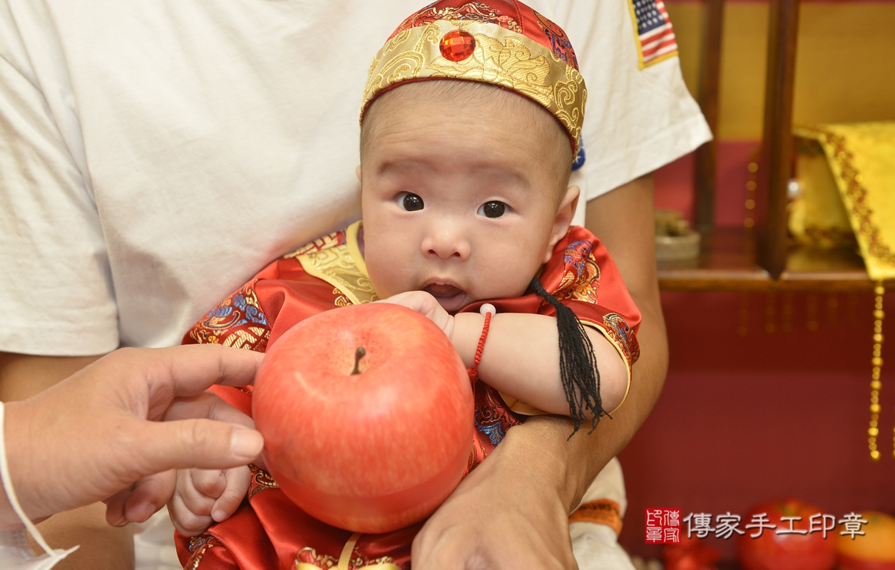 新北市永和區邱寶寶古禮收涎祝福活動。2021.10.17 照片17