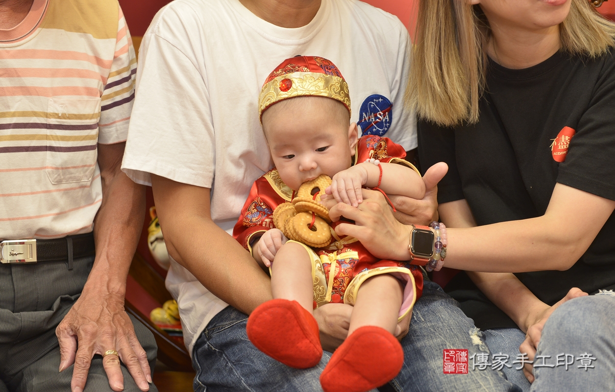 新北市永和區邱寶寶古禮收涎祝福活動。2021.10.17 照片28