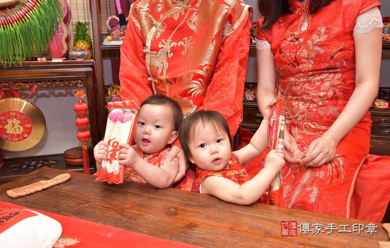 新竹市香山區張寶寶(姊妹)古禮抓周祝福活動。2021.08.07 照片42