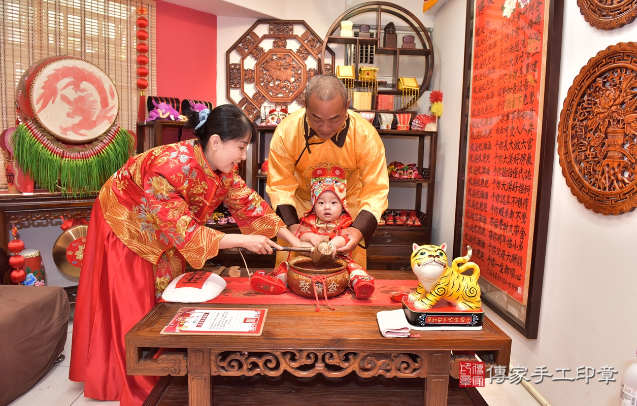 新竹市香山區謝寶寶古禮抓周祝福活動。2021.09.11 照片21