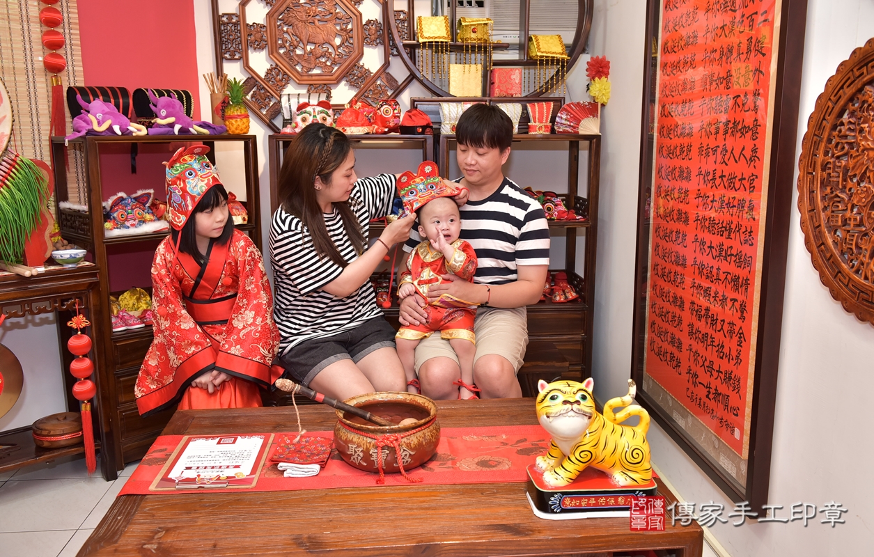 新竹市香山區范寶寶古禮抓周祝福活動。2021.09.13 照片7