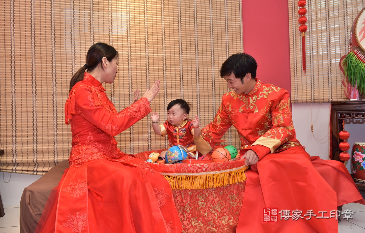 新竹市香山區黃寶寶古禮抓周祝福活動。2021.09.13 照片9