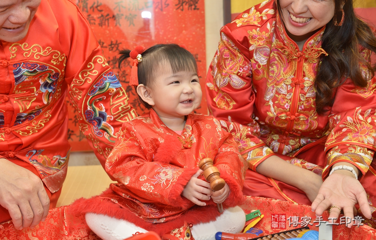 新北市永和區葉寶寶古禮抓周祝福活動。2022.01.18 照片6