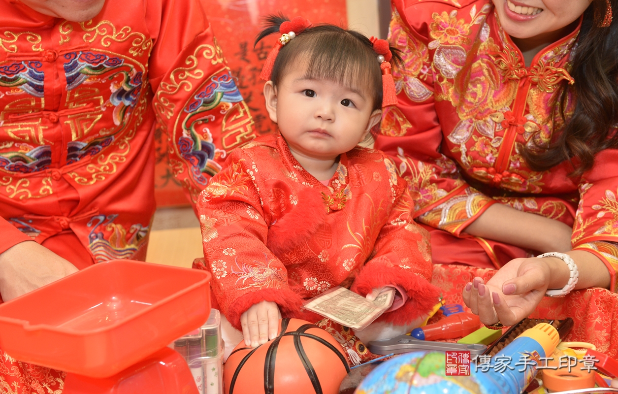 新北市永和區葉寶寶古禮抓周祝福活動。2022.01.18 照片9