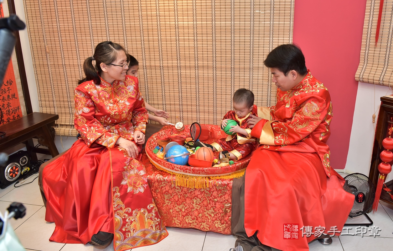 新竹市香山區陳寶寶古禮抓周祝福活動。2021.11.06 照片3