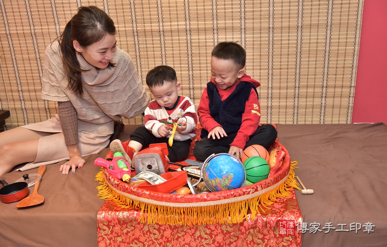 新竹市香山區郭寶寶古禮抓周祝福活動。2021.11.19 照片5